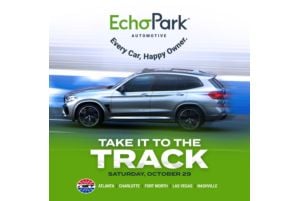 EchoPark Take it to the Track Logo